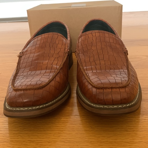 Todd Welsh size 9M Reggie Cognac Brown  loafers - Picture 2 of 11